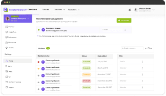 Team Collaboration Interface