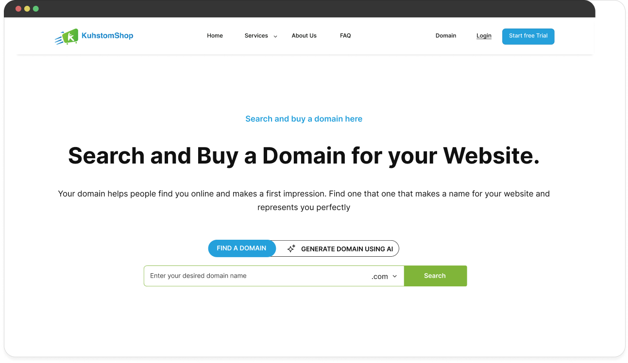 Web Hosting Dashboard